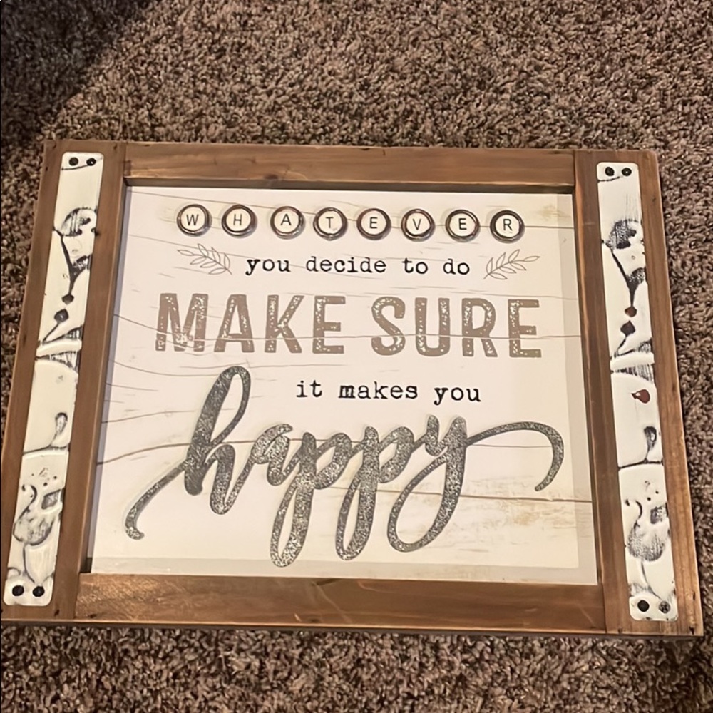 Home decor sign!